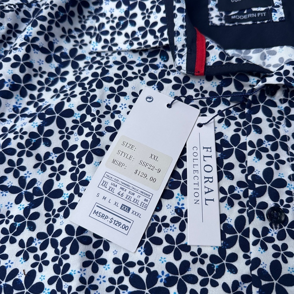 Men’s Silver Stone Brand Short Sleeved Shirt
Size XXL (New With Tags) - Picture 3 of 7